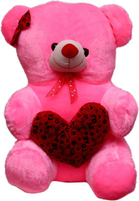 

Arvel valentine special teddy\cute teddy bear\love teddy \anniversary teddy bear \soft and cute - 44.11 cm(Pink)
