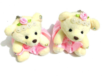 

DP Endeavors Small Teddy Soft Toy for Girl and Baby 3.5" x 3" Combo Pink - 1.5 inch(Pink)