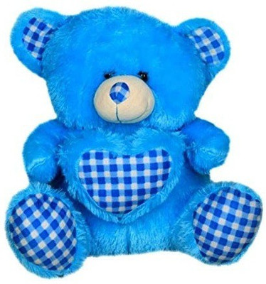

Nihan Enterprises Soft & Cute Blue Color Teddy Bear - 45 CM - 45 cm(Blue)