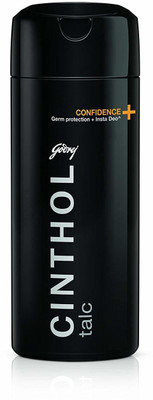 

Cinthol Confidence Talc (Black), 300g(300 g)