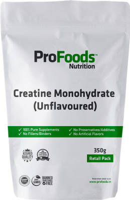 

Profoods Creatine Monohydrate (Unflavoured)(350 g)