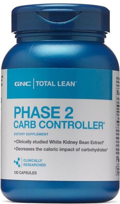 

GNC Total Lean Phase 2 Carb Controller - 120 Capsules(120 No)