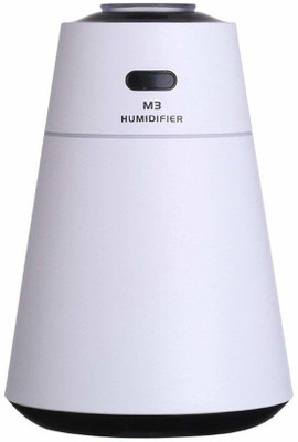 

Hemiza Air Freshener M3 Humidifier With LED Night Light For Car, Home And Office Portable Room Air Purifier(White)