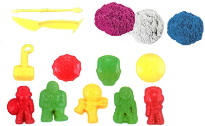 

Bestie Toys Magic Stand Moulding Avengers Theme Set with 3 color magic stand and accessories included