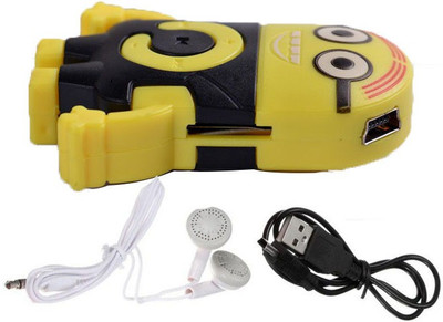 

BUY SURETY Lovely Minions design Can paly music from external TF card Allows you to enjoy your favorite music at anytime and anywhere Comes with earphones and data cable USB Support and SD Card Support All Audio Format MP3-AAC 32 GB MP3 Player(Multicolor,