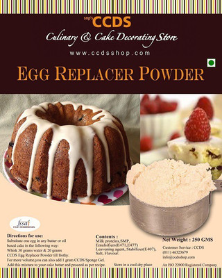 

ccds Egg Replacer Powder 250 gm Egg Substitute Powder(250 g)