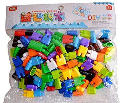 

Vibgyor Vibes Do It Yourself (DIY) Magic Building Kit/Blocks- Colourful Plastic Connector Set in Bullets Shape. Innovative Shapes and Designs Can be Made(Multicolor)