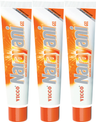 Vicco Narayani Pain Relief Gel-30g-Pack of 3 Gel(90 g)