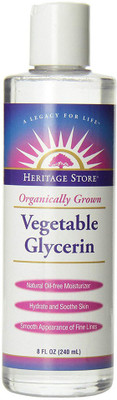 

Heritage Store Vegetable Glycerin, Organic 8 oz(240 ml)