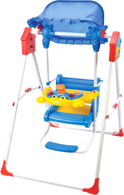

STEPUPP High chair For kids Baby Feeding Chair And Foldable Recommended For Baby High Chair kids High Chair Baby Feeding Chair Plastic High Chair 3 in 1 Fold-able High Chair(Blue)