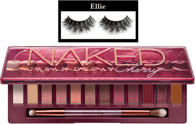 

Ellie Eyelashes, Naked Urban Decay Cherry Eyeshadow Palette(Set of 2)