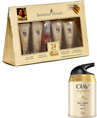 

shahnaz praself shahnaz+olay total effect 7 in 1(50g(Set of 2)