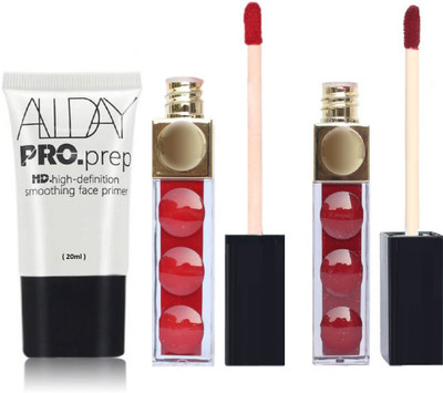 

tanvi27 SKIN ENERGIZING HIGHLY SMOOTH PRIMER WITH INTENSE COLOR LIQUID SINDOOR(Set of 3)