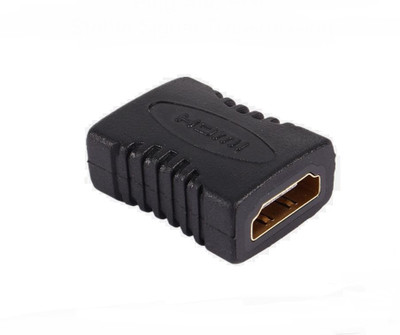

Cellphonez HDMI Female to Female Coupler Joiner Gender Changer Extender Connector HDMI Adapter(COMPUTER, TV, Laptop, MP3 Player, Gaming Device, Black)