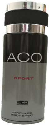 

aco PERFUMES ACO SPORT Perfumed Body Spray 200ml Perfume Body Spray - For Men & Women(200 ml)