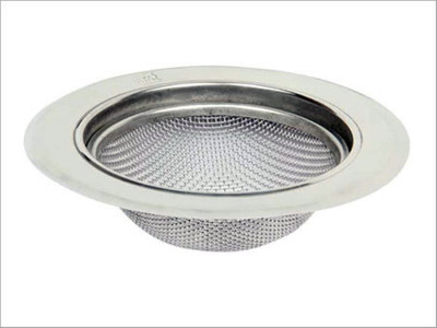 

Pooja Trendz 2 Pcs Big Size Kitchen Sink SS Metal Mesh Strainer/Stopper Trap-Size-3. Solid Filter Cartridge(0.5, Pack of 1)