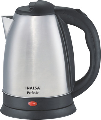 

Inalsa perfecto Electric Kettle(1.5 L, black and silver)