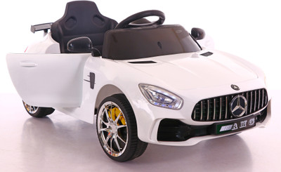 

Toy House Futuristic Benzy AMG Rechargeable Battery Operated Ride-on car for Kids ( 2 to 5yrs ) Car Battery Operated Ride On(White)