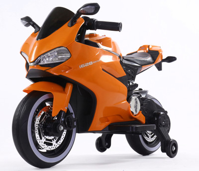 

Toy House Bike Battery Operated Ride On(Orange)