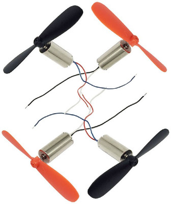 

Amicikart 4 Pieces Coreless DC Motor 3.7V 50000RPM Educational Electronic Hobby Kit