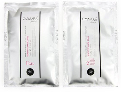

Casmara Premium Quality Algae Peel Off Facial Masks/Sensitive Mask/2040/4.26 Ounce/Mask Gel(3.38 oz)/Mask Powder(0.88 oz)(95 g)