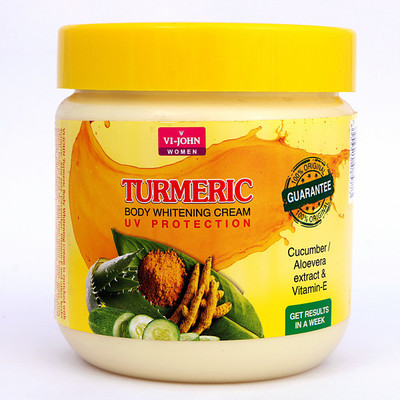 

Vi-John Turmeric Body Whitening Cream 500gm (Pack of 2 pc) Gets results in a week(1000 ml)