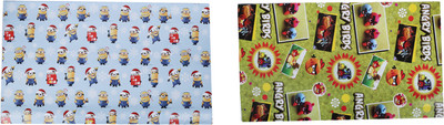 

AutoVHPR Pack of 2 Beautiful Series 24 Designer Gift Wrap Paper for Wrapping your Birthday Return and Corporate Gifts NA Plastic Gift Wrapper(Multicolor)