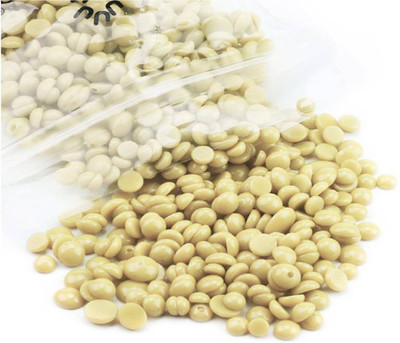 

Amtopz WHITE CHOCOLATE== MILK NATURAL HARD WAX BEANS PAINLESS 800 GM Wax (250 g) Wax(250 g)