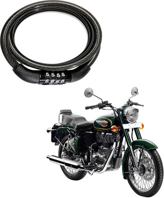 Mobidezire Brass Combination Lock For Helmet