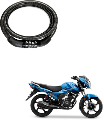 Mobidezire Brass Combination Lock For Helmet