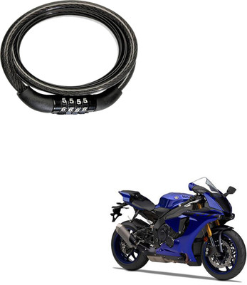 Mobidezire Brass Combination Lock For Helmet