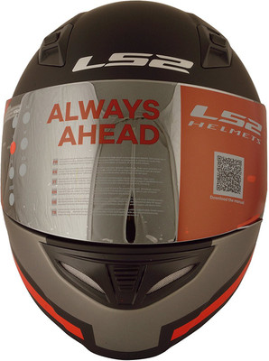 

LS2 Piston Black Red Motorbike Helmet(Black