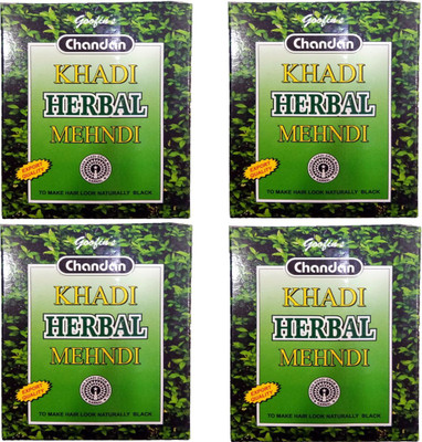 

goofin's khadi Herbal Mehndi (4 Box)(320 g)