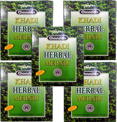 

goofin's khadi Herbal Mehndi (5 Box)(400 g)