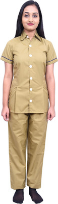 

Ara India Nurse Uniform | Hospital Uniform | Hospital Garment | Unisex Nursing Uniform | Nurse Uniform for Hospital | Hospital Uniform Shirt, Pant Hospital Scrub(Beige L)