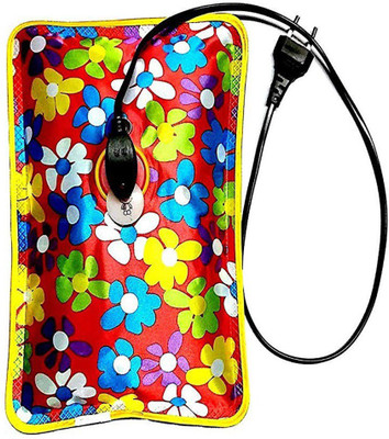 

CRETO Warm Bag Pain Reliever Electric Gel Heating Pad electric 1 L Hot Water Bag(Multicolor)