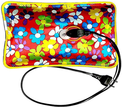 

CRETO Warm Bag Pain Reliever Electric Rechargeable electric 1 L Hot Water Bag(Multicolor)