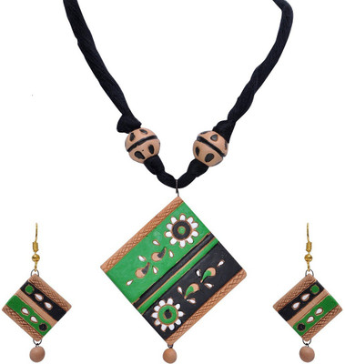 Rai Collection Terracotta Multicolor Jewellery Set(Pack of 1)