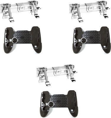 

ROQ Set of 3 K9 Pubg Sensitive Shoot/aim Buttons L1 R1 Trigger With 3 in 1 Mobile Grip Handle Extended Gamepad Joystick(Silver, For Mac OS)