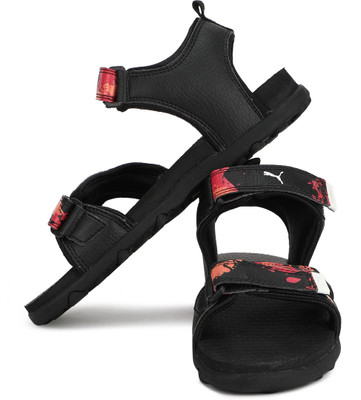 

Puma Boys & Girls Velcro Sports Sandals(Black