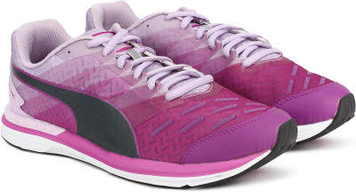 

Puma Boys & Girls Lace Running Shoes(Purple, Perisco