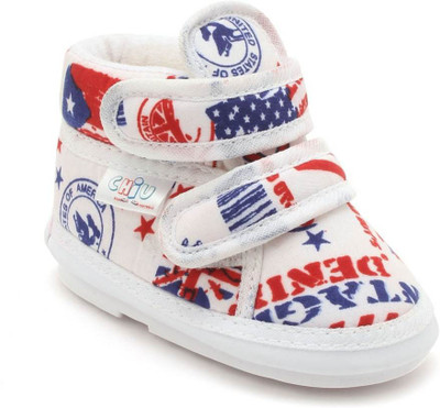 

Chiu Boys & Girls Velcro Casual Boots(White