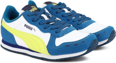 

Puma Boys & Girls Lace Running Shoes(Multicolor, White