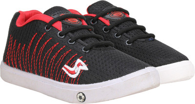 

Claptrap Boys Lace Running Shoes(Red, Black;red