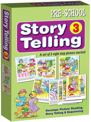 

THE KIDS ZONE Educational Aids 0903 Story Telling Step-by-Step(Multicolor)
