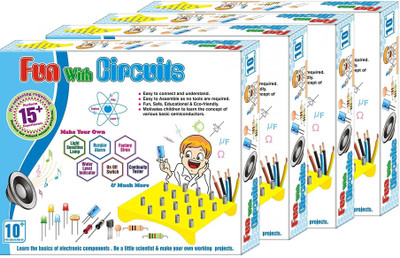 

The Kids Zone 4 Pack Fun With Circuits(Multicolor)