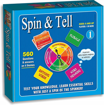 

THE KIDS ZONE Creative's Spin and Tell 1, Multi Color…(Multicolor)
