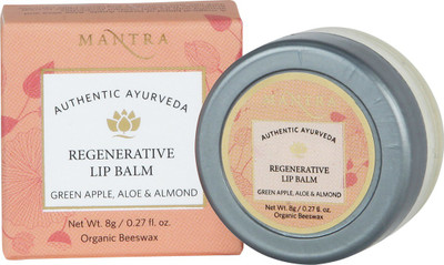 

Mantra Regenerative Lip Balm Green Apple Aloe & Almond apple(Pack of: 1, 8 g)