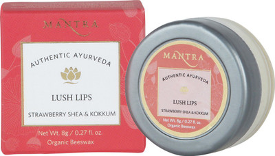 

Mantra Lush Lip Strawberry Shea & Kokum strawberry(Pack of: 1, 8 g)