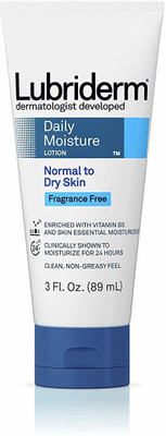 

Lubriderm Daily Moisture Lotion For Normal To Dry Skin, Fragrance-Free, 3 Fl. Oz.(88 ml)